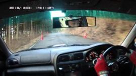 峠アタック 番外編 BE5レガシィB4